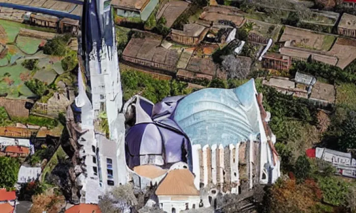 kostel svatého Jana Křtitele (Kurdějov) – akvarel