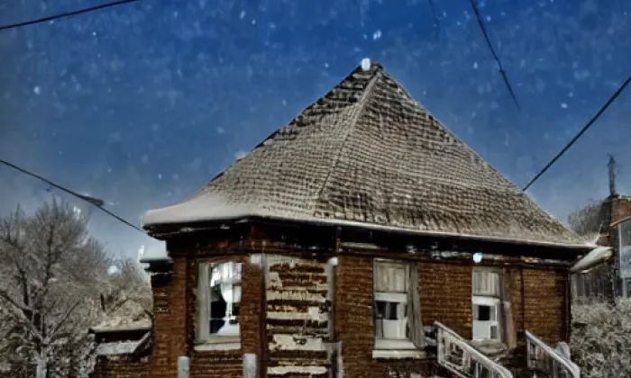 kostel svatého Jana Křtitele (Lipná) – winter