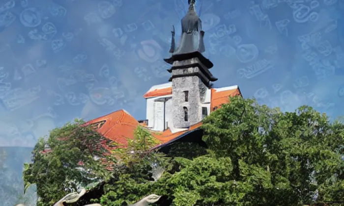 kostel svatého Jana Křtitele (Mašovice) – léto