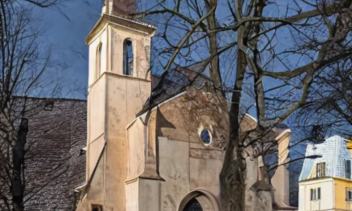 Kostel svatého Jana Křtitele (Noutonice) – léto