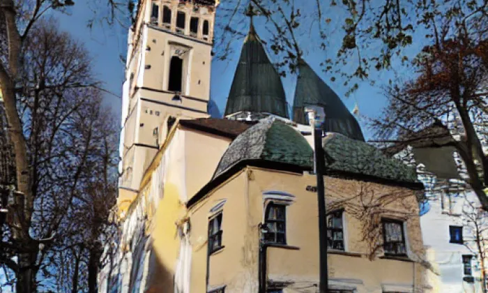 Kostel svatého Jana Křtitele (Noutonice) – zima
