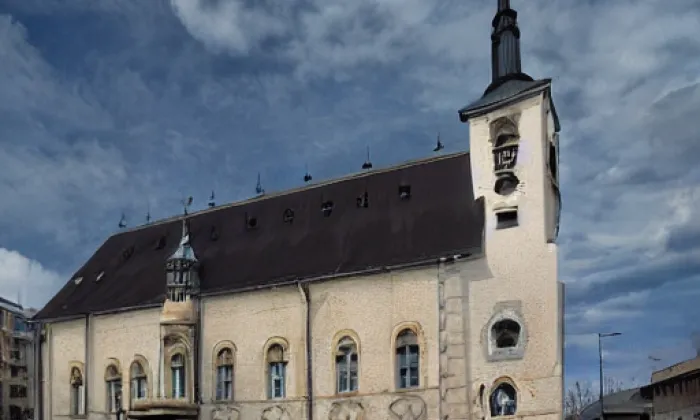 Kostel svatého Jana Křtitele (Orlické Záhoří) – akvarel