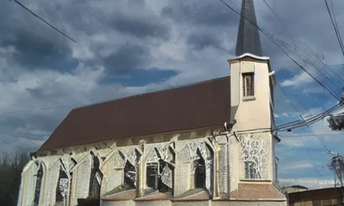 Kostel svatého Jana Křtitele (Orlické Záhoří) – noc
