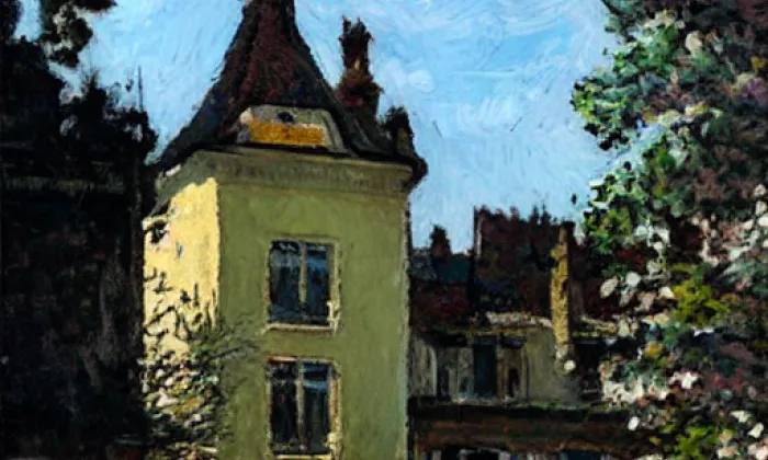 Kostel svatého Jana Křtitele (Pravonín) – jaro