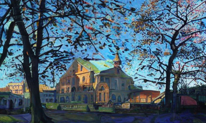 Kostel svatého Jana Křtitele (Střížov) – summer