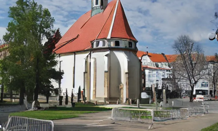 Kostel svatého Jana Křtitele (Starý Plzenec) – spring