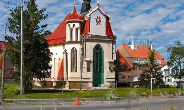Kostel svatého Jana Křtitele (Starý Plzenec) – winter