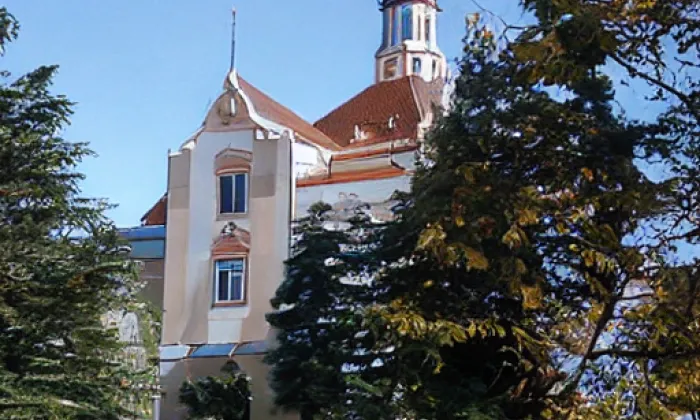 Kostel svatého Jana Křtitele (Stebno) – autumn