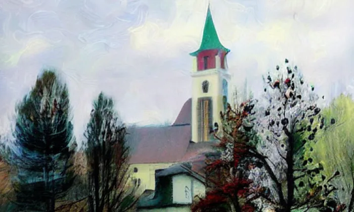 Kostel svatého Jana Křtitele (Studenec) – spring