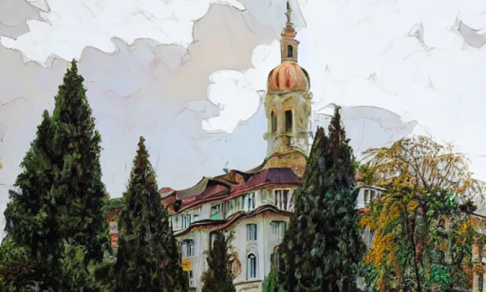 Kostel svatého Jana Křtitele (Studenec) – summer