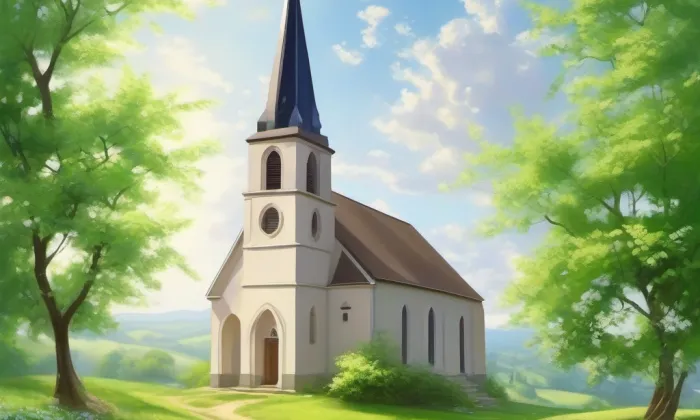 Kostel svatého Jana Křtitele (Třebeš) – spring