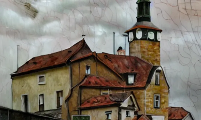 Kostel svatého Jana Křtitele (Vřeskovice) – autumn