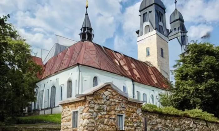 Kostel svatého Jana Křtitele (Velká Bíteš) – zima