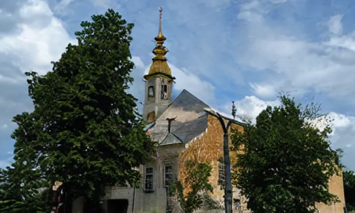 Kostel svatého Jana Křtitele (Vidonice) – autumn