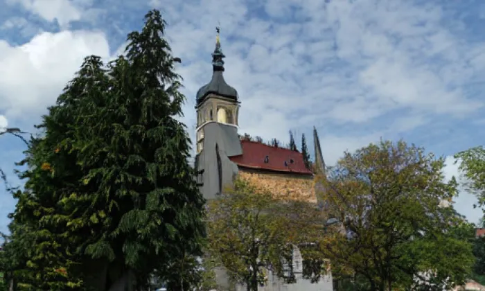 Kostel svatého Jana Křtitele (Vidonice) – summer
