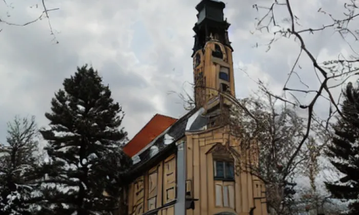 Kostel svatého Jana Křtitele a svatého Jana Evangelisty (Opava-Město) – autumn
