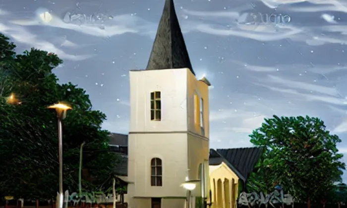 kostel svatého Jana Křtitele a svatého Jana Evangelisty (Bystrc) – noc