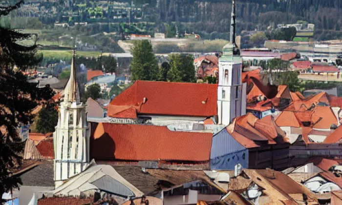Kostel svatého Jana Křtitele v Mikulově – autumn