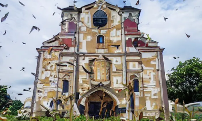 Kostel svatého Jana Křtitele ve Vroutku – spring