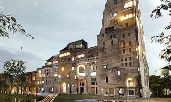 Kostel svatého Jana Nepomuckého (Štěchovice) – noc