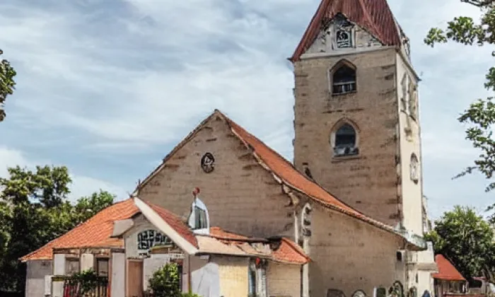 Kostel svatého Jana Nepomuckého (Štěchovice) – léto