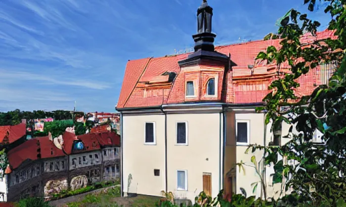 Kostel svatého Jana Nepomuckého (Cerhenice) – autumn