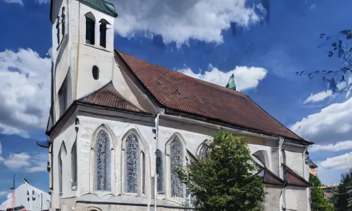 kostel svatého Jana Nepomuckého (Cotkytle) – zima