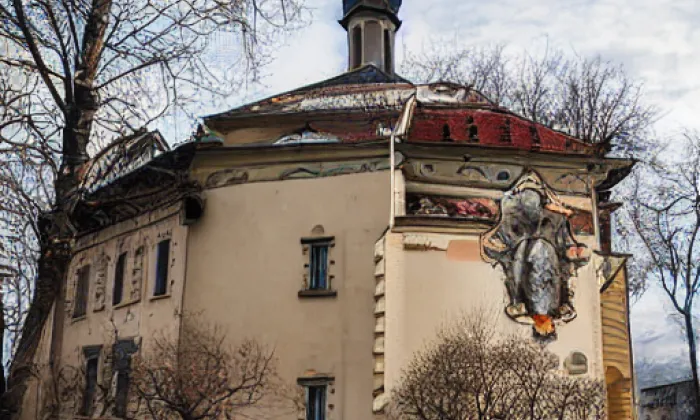 Kostel svatého Jana Nepomuckého (Dejvice) – léto