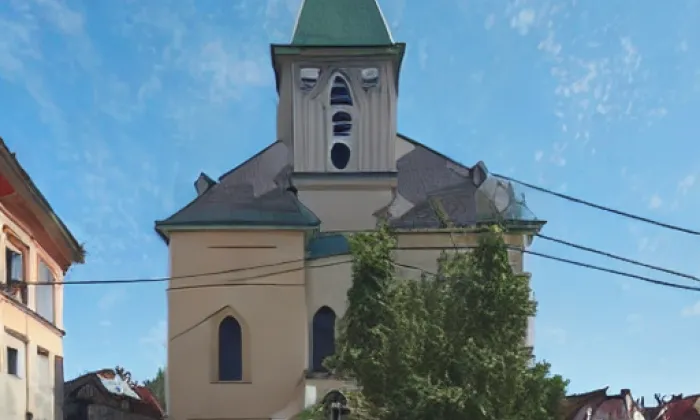 kostel svatého Jana Nepomuckého (Dyje) – jaro