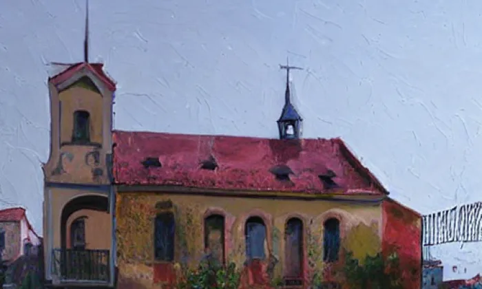 Kostel svatého Jana Nepomuckého (Huntířov) – summer