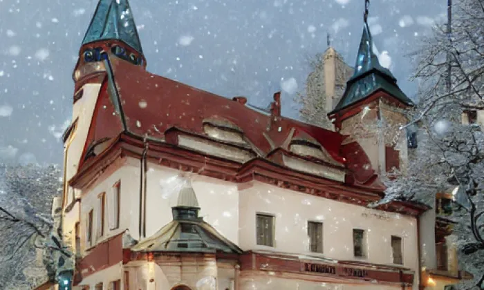 Kostel svatého Jana Nepomuckého (Jetřichovice) – winter