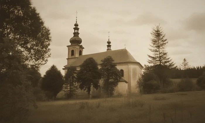 Kostel svatého Jana Nepomuckého (Karlovice) – historická rekonstrukce