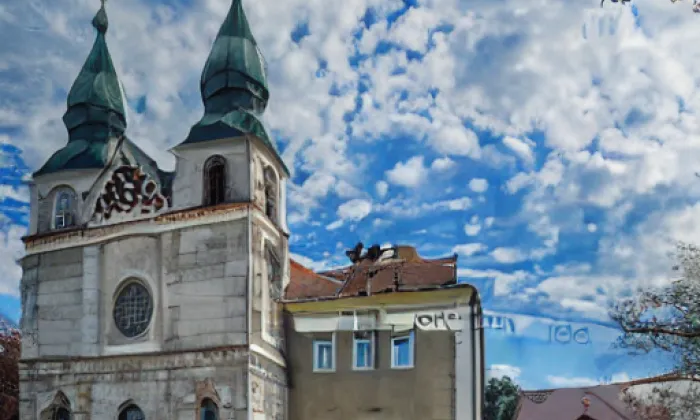 Kostel svatého Jana Nepomuckého (Krahulčí) – autumn