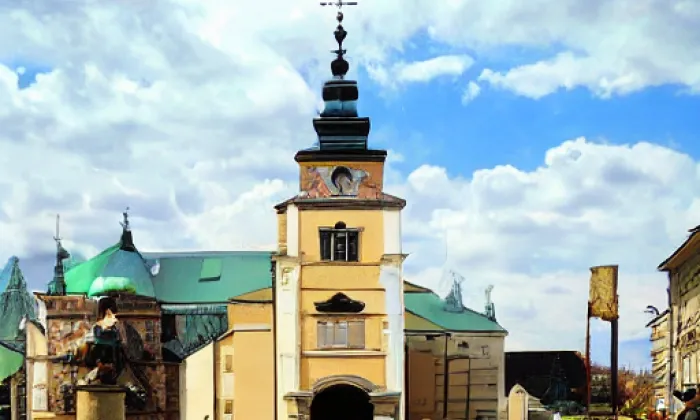 kostel svatého Jana Nepomuckého (Královec) – podzim
