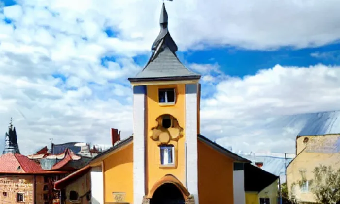 kostel svatého Jana Nepomuckého (Královec) – noc
