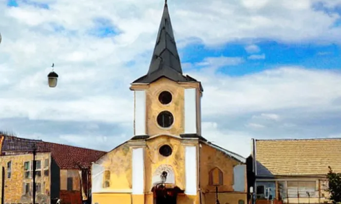 kostel svatého Jana Nepomuckého (Královec) – zima