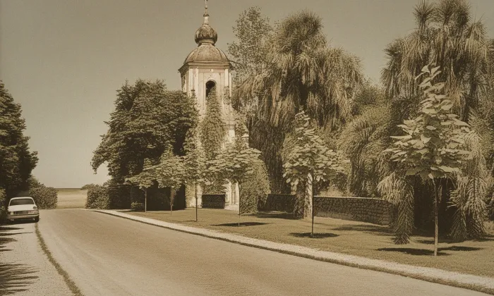 kostel svatého Jana Nepomuckého (Lány na Důlku) – historical
