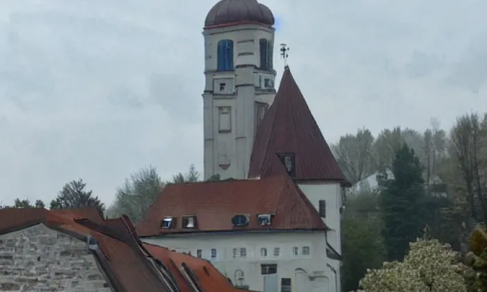 kostel svatého Jana Nepomuckého (Orličky) – jaro