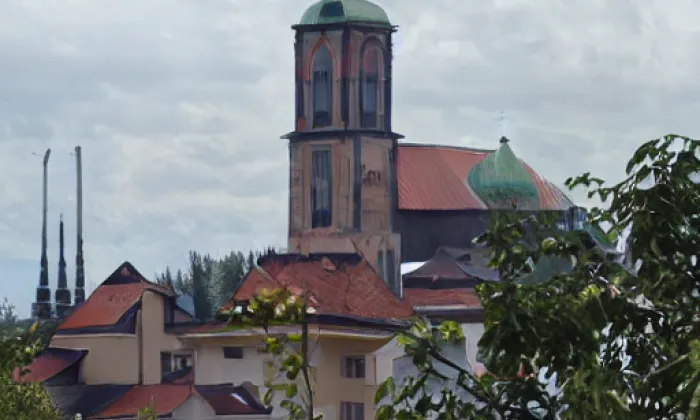 kostel svatého Jana Nepomuckého (Orličky) – zima