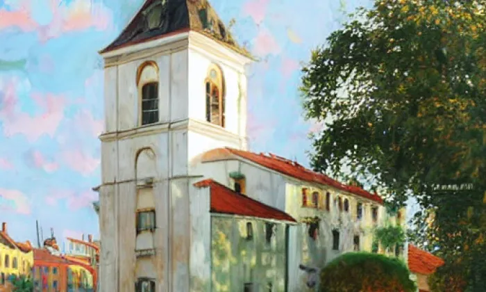 kostel svatého Jana Nepomuckého (Podolí) – summer