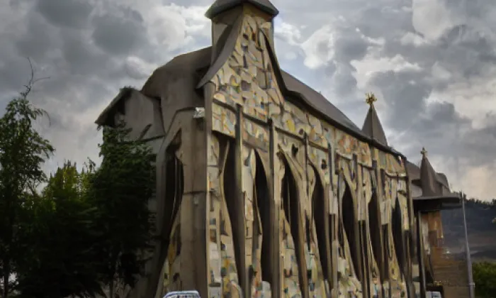 kostel svatého Jana Nepomuckého (Prostějov) – noc