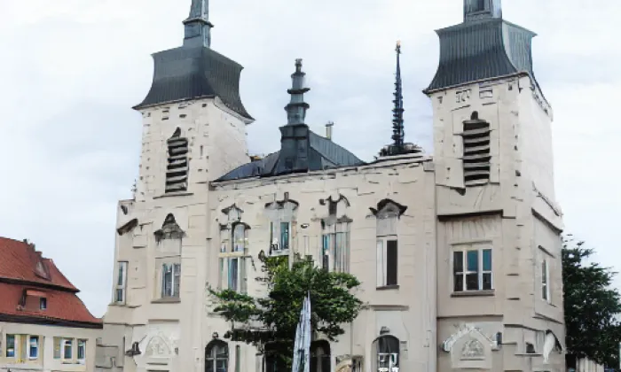 kostel svatého Jana Nepomuckého (Rožmitál pod Třemšínem) – akvarel