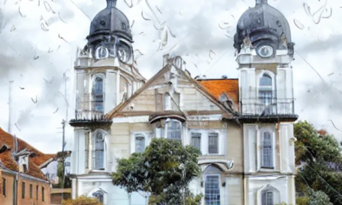 kostel svatého Jana Nepomuckého (Rožmitál pod Třemšínem) – podzim