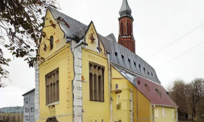 Kostel svatého Jana Nepomuckého (Studnice) – akvarel