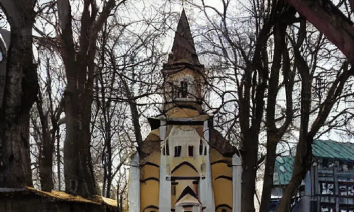 Kostel svatého Jana Nepomuckého (Staré Vyklantice) – zima
