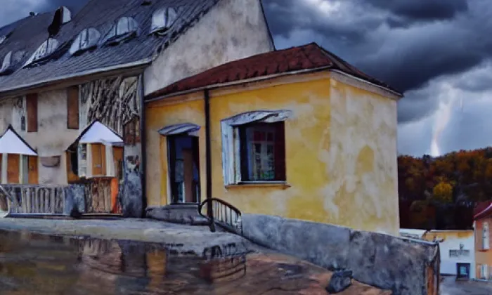 Kostel svatého Jana Nepomuckého (Vrkoslavice) – autumn