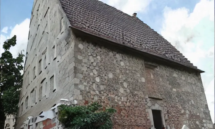 kostel svatého Jiří (Řečice) – noc