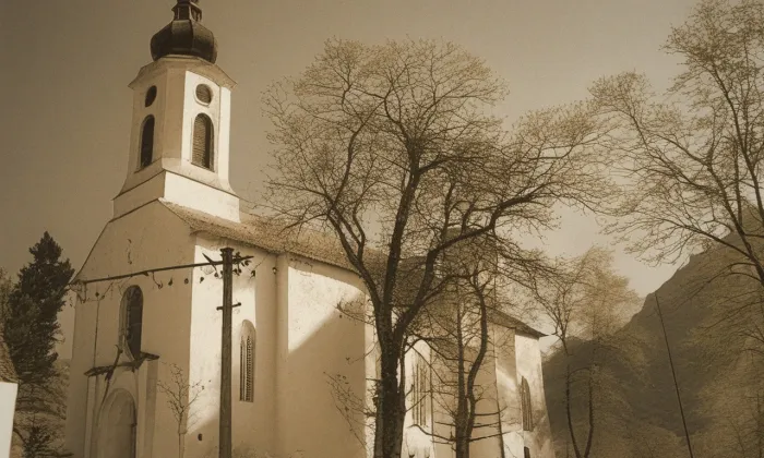 Kostel svatého Jiří (České Zlatníky) – historická rekonstrukce