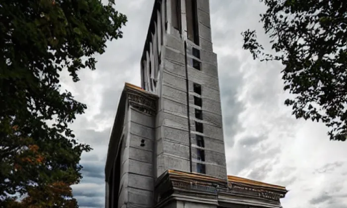 Kostel svatého Jiří (Dětřichov nad Bystřicí) – podzim
