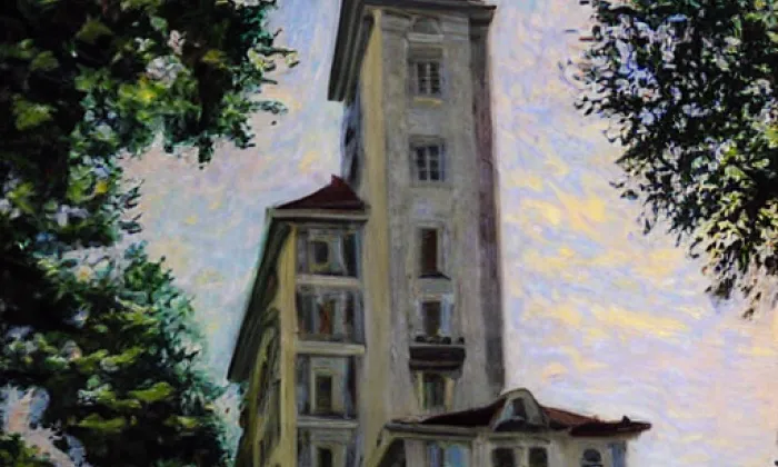 Kostel svatého Jiří (Dětřichov nad Bystřicí) – jaro